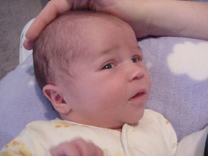 charlotte with boppy